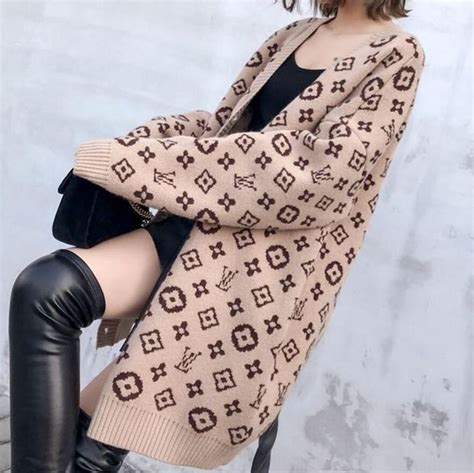 cardigan lv|louis vuitton sweater women's.